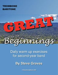 Great Beginnings - Trombone & Baritone P.O.D. cover Thumbnail